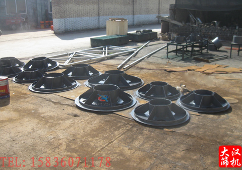 旋振篩振動(dòng)體生產(chǎn)現(xiàn)場