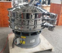 廣東1000型不銹鋼旋振篩已發(fā)貨，張經(jīng)理請(qǐng)注意查收！